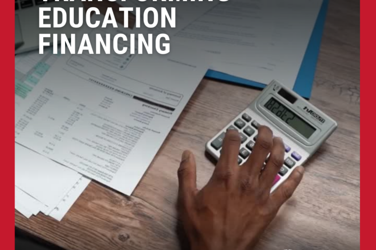 Transforming education financing cover